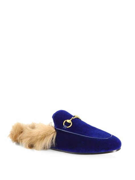 gucci mules kids with fur|gucci velvet mules with fur.